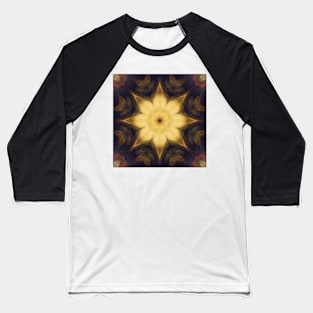 Mandalisa Kaleidoscope [textures] Pattern (Seamless) 3 Baseball T-Shirt